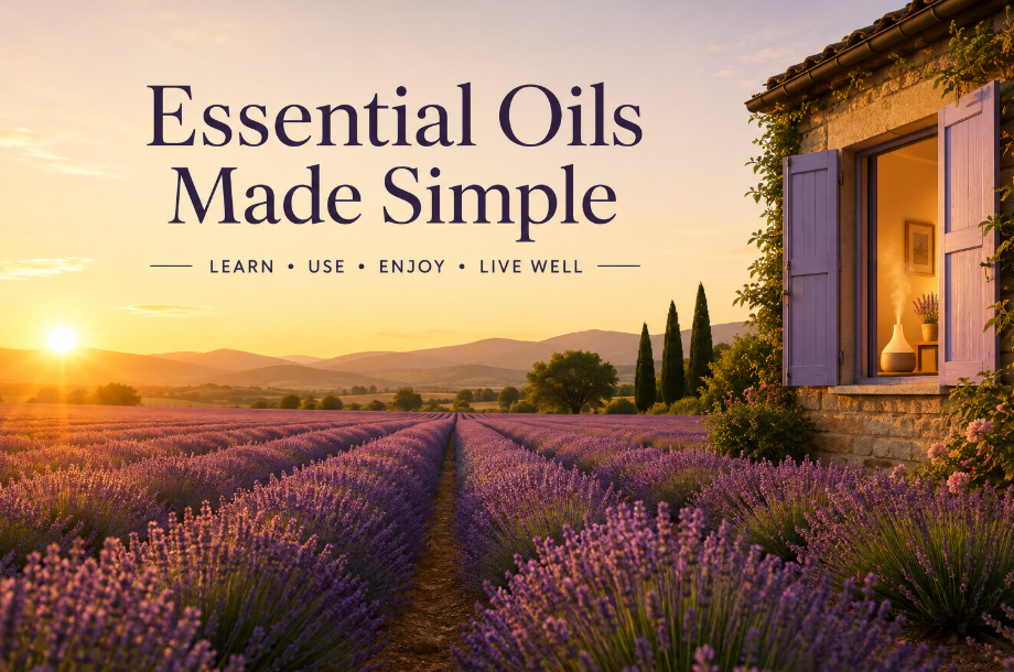 Essential Oils Made Simple — printable PDF cover